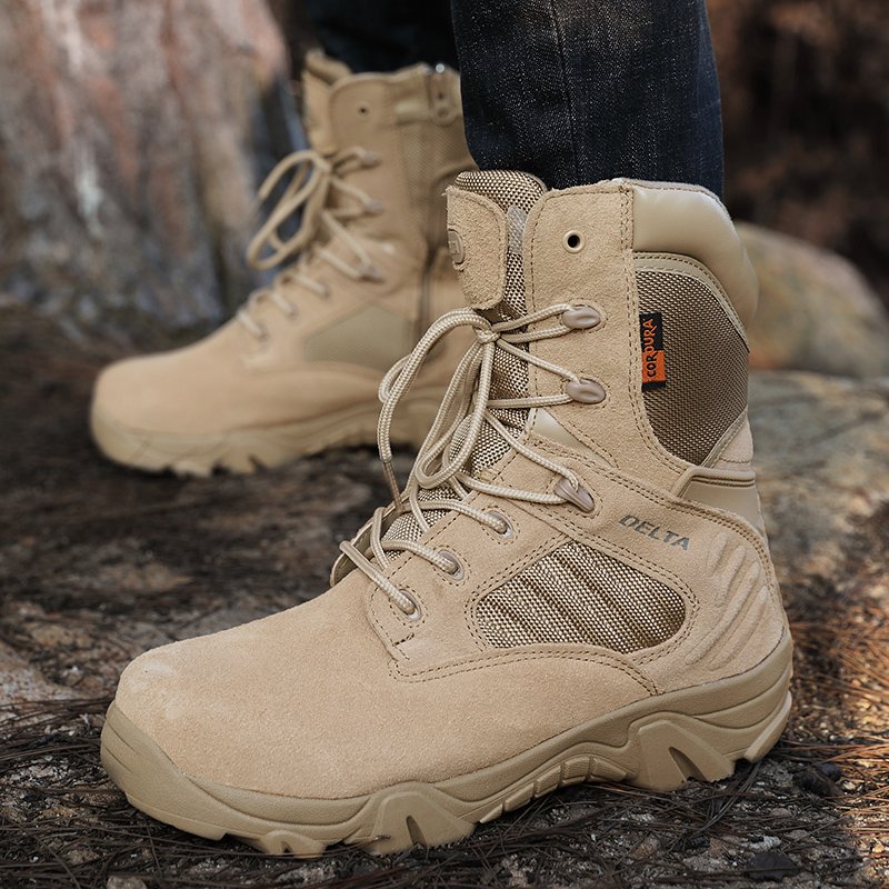 Greatshoes Waterproof Hunting Boots High Top Boots,Hiking Boots For Men,Custom Work Boots Men Desert Boots