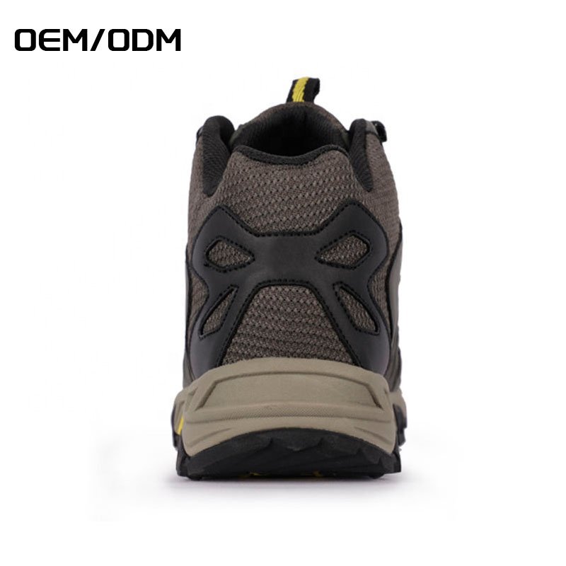 JIANER Latest Design Wholesale Custom Anti-Slippery Climbing Men Hiking Outdoor Boot Shoes