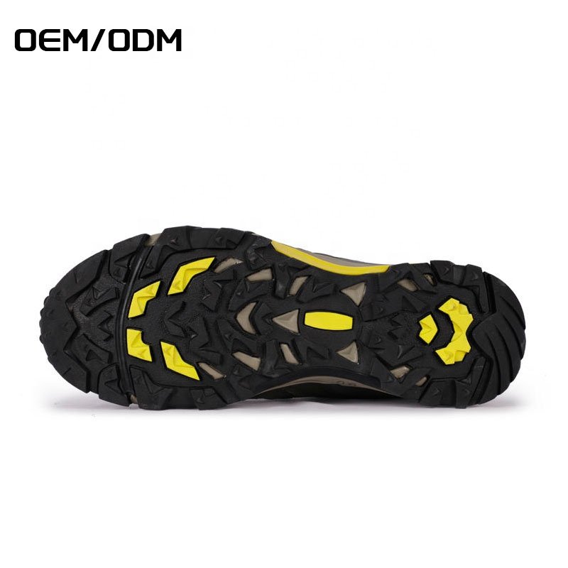 JIANER Latest Design Wholesale Custom Anti-Slippery Climbing Men Hiking Outdoor Boot Shoes