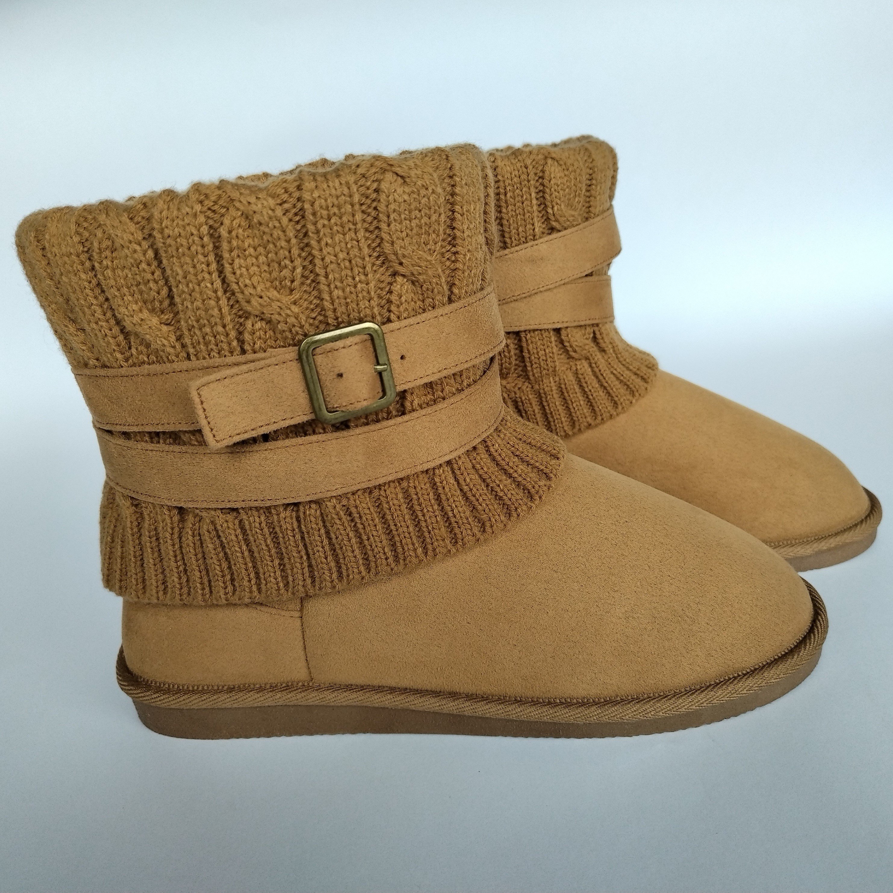 2023 Outdoor Modern Minimalist Atmosphere Non-Slip Suede Plush Upper Women'S Snow Boots