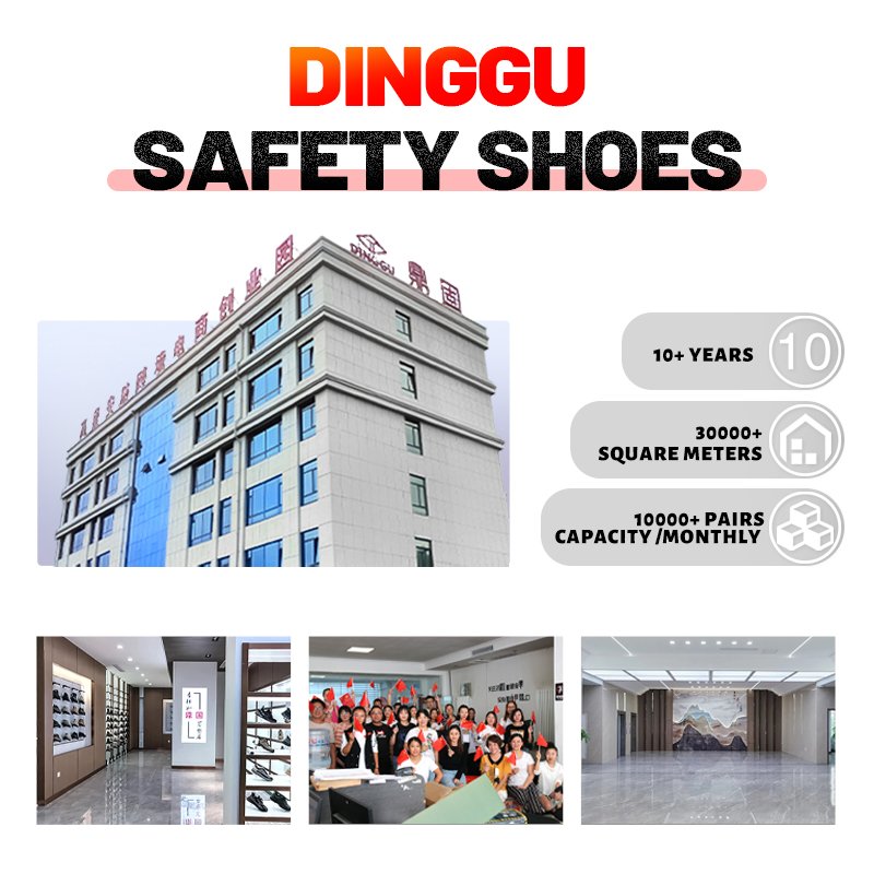 Goodyear Safty Boots Men Industrial Shoes Workwear Genuine Leather Shoes Safety Boots Welt Safety Shoes Footwear