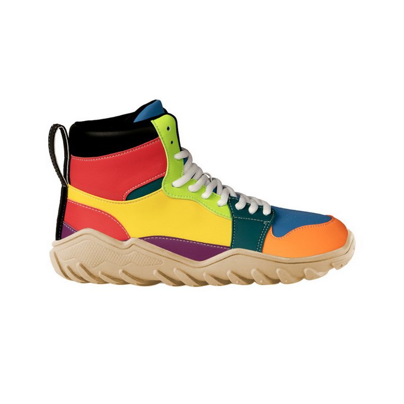 Custom breathable sports waterproof hiking boots kids barefoot minimalist shoes