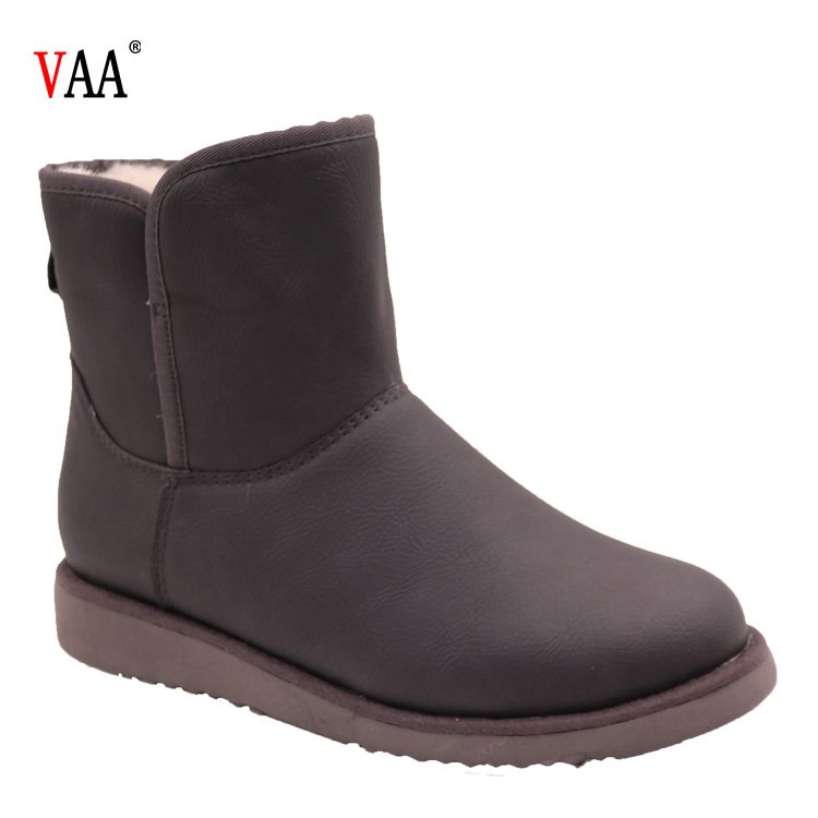 CF- 116 Free Samples Latest Design EVA Waterproof Leather Boots Men, Winter Snow Boots For Men