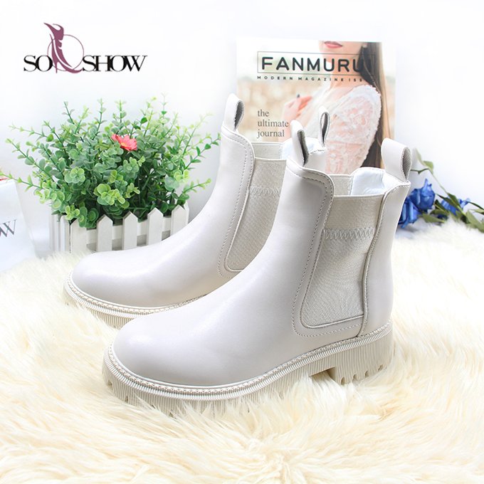 Fashion Designer New Arrival Brand Women Chunky Boots Fashion Ladies Shoes Footwear Women's Platform Chelsea Boots