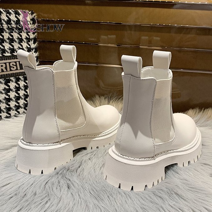 Fashion Designer New Arrival Brand Women Chunky Boots Fashion Ladies Shoes Footwear Women's Platform Chelsea Boots