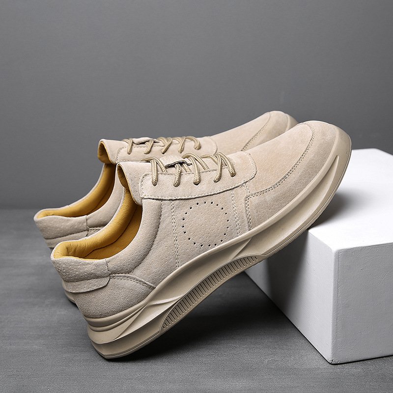 Breathable casual sports shoes new trend low-top boots for men retro personality casual sports shoes