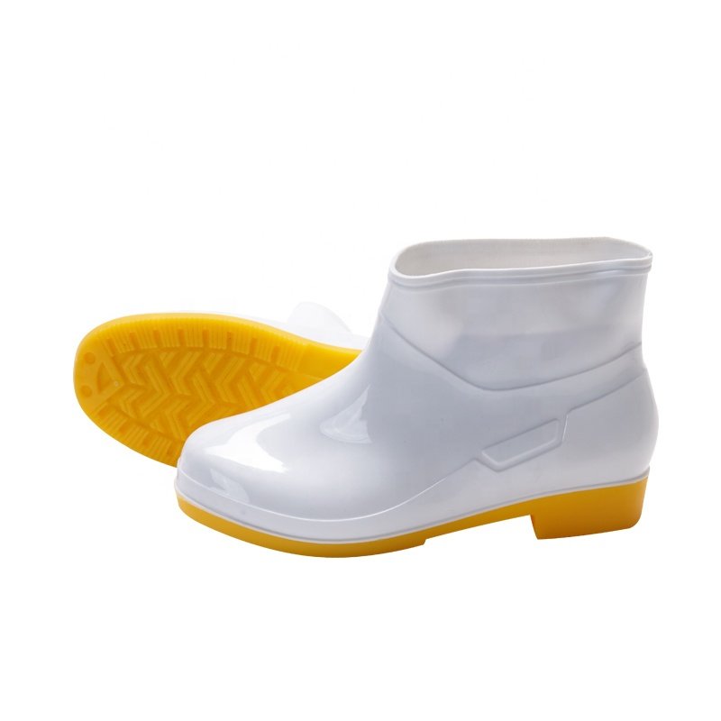 Shoes Boots Food Processing Industry Waterproof PVC Adult White Unisex Midi Women Shoes Summer Boots Winter Rain Boots Women TPR