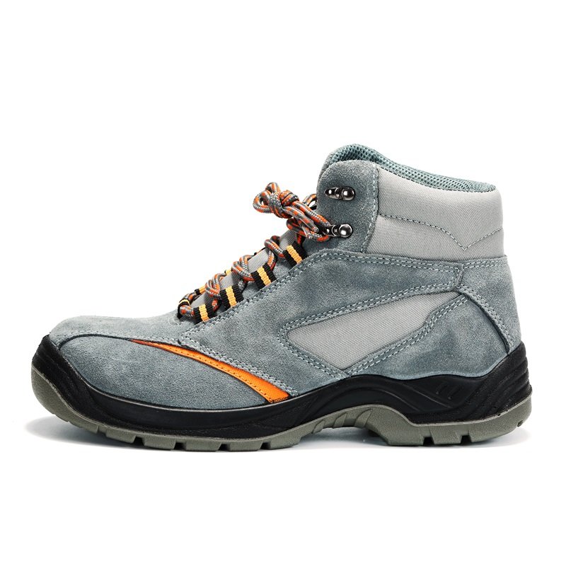 Cow suede safety boot manufacturer shoes leather safety shoes men work boots safety boots with high quality