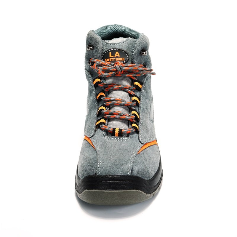 Cow suede safety boot manufacturer shoes leather safety shoes men work boots safety boots with high quality