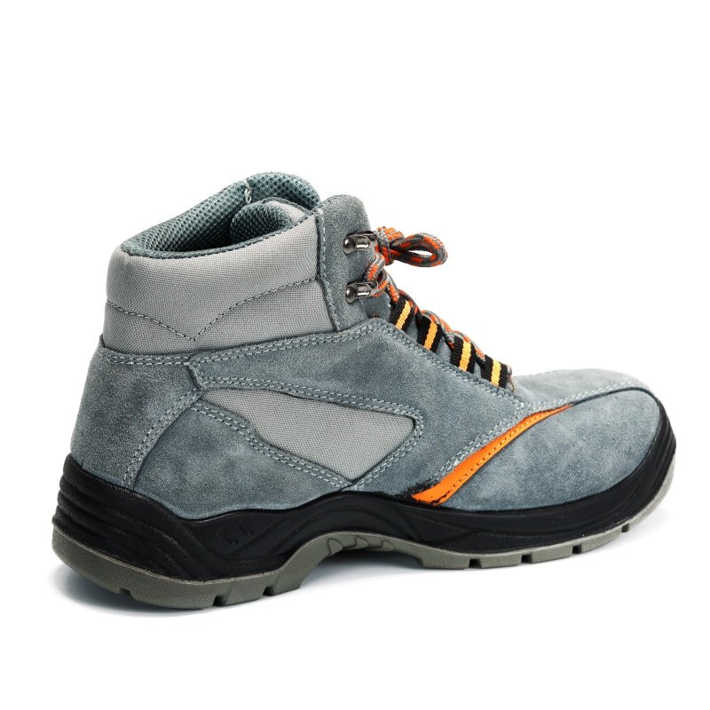 Cow suede safety boot manufacturer shoes leather safety shoes men work boots safety boots with high quality
