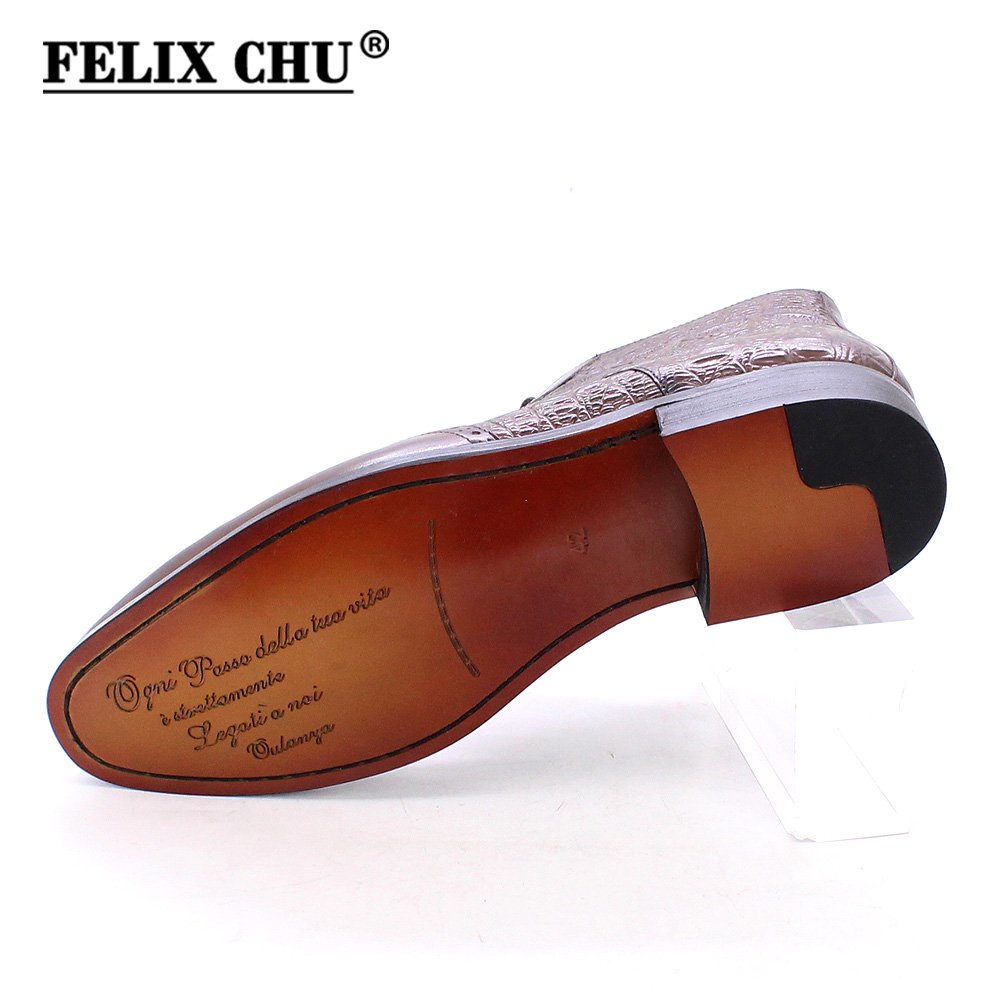 African Style Dress Leather Boot for Men High Top Chelsea Boots with Pointed Closed Toe Printed Design for School Boy