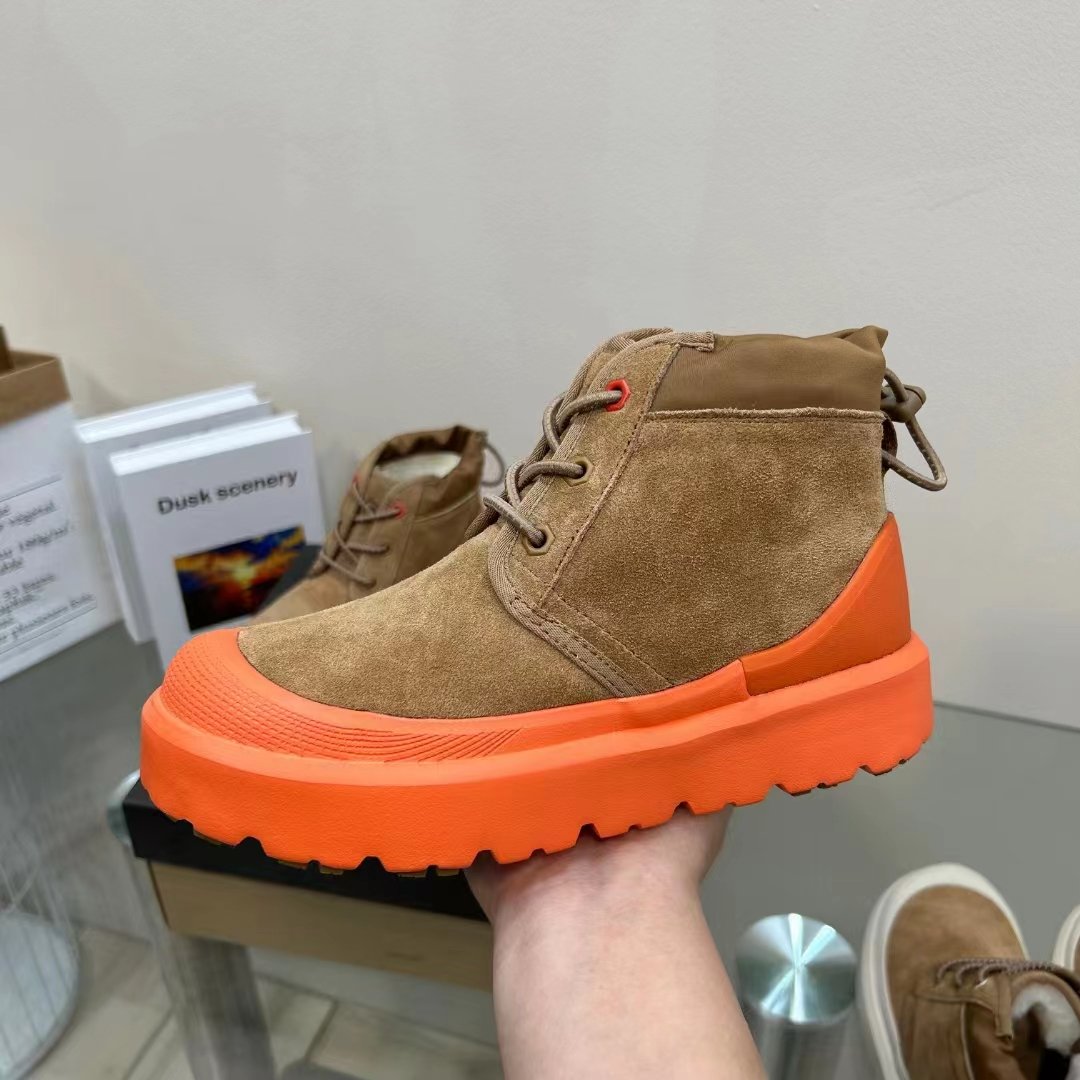 Designer Custom Luxury Women & men Snow Boots Thick Soles non-slip Winter Shoes Ankle Boots Plus Size Boots