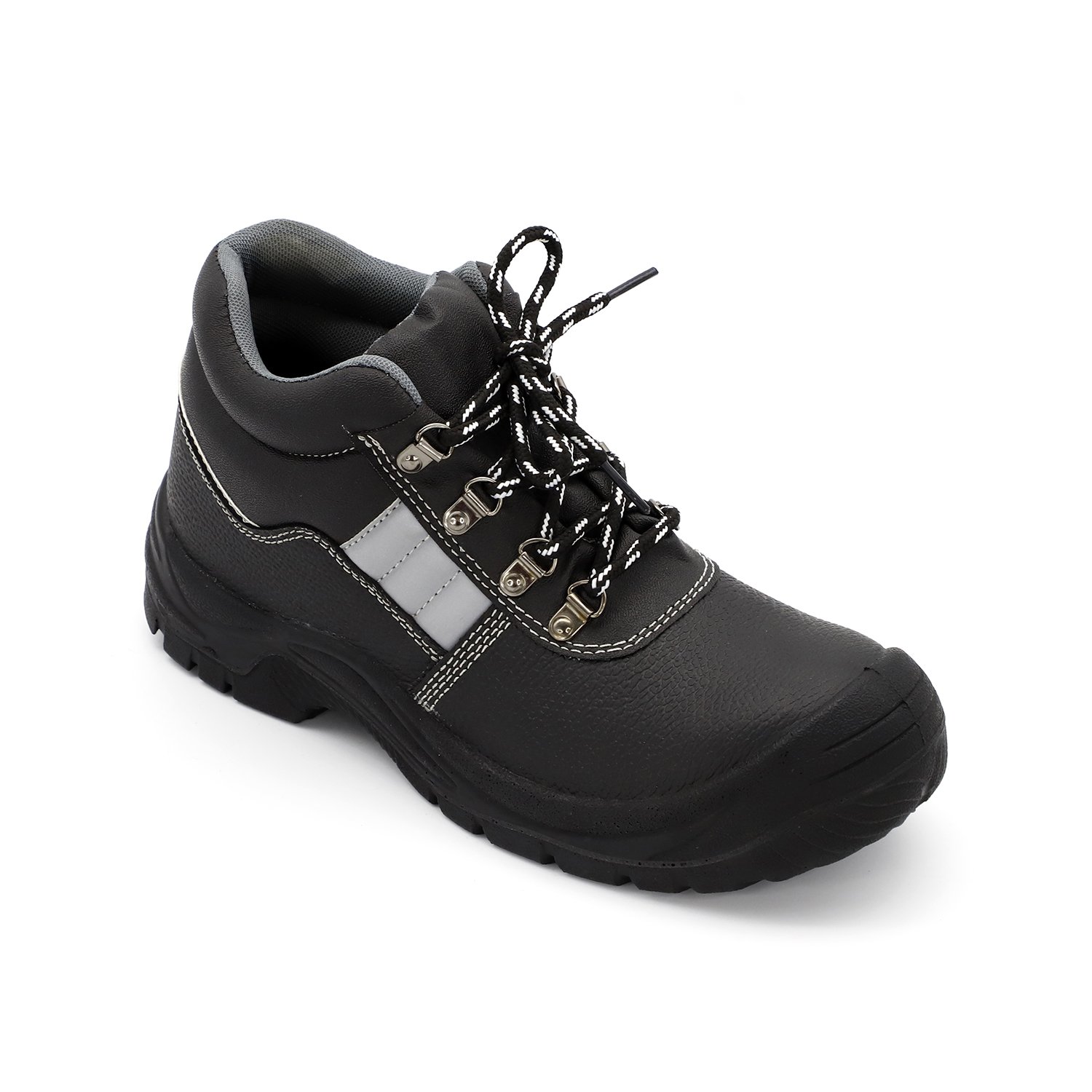 Top 10 High Quality steel toe plate industrial Men's Work Boots Comfortable Safety Shoes with Reflectors for Outdoor Seasons