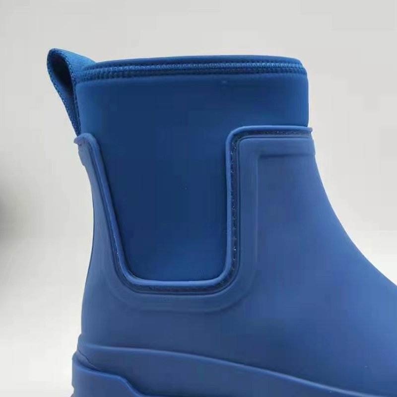 Short Safety Ladies Chelsea Anti-slip Gum Boot PVC Waterproof Outdoor Garden Rain Boots