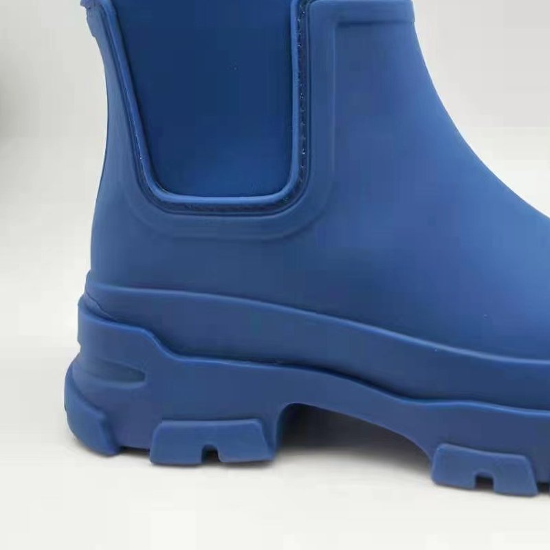 Short Safety Ladies Chelsea Anti-slip Gum Boot PVC Waterproof Outdoor Garden Rain Boots
