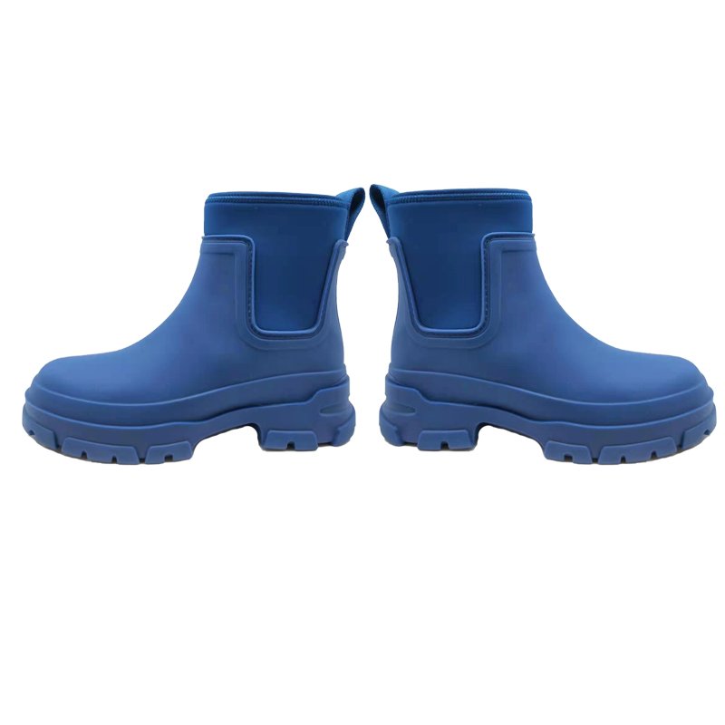 Short Safety Ladies Chelsea Anti-slip Gum Boot PVC Waterproof Outdoor Garden Rain Boots