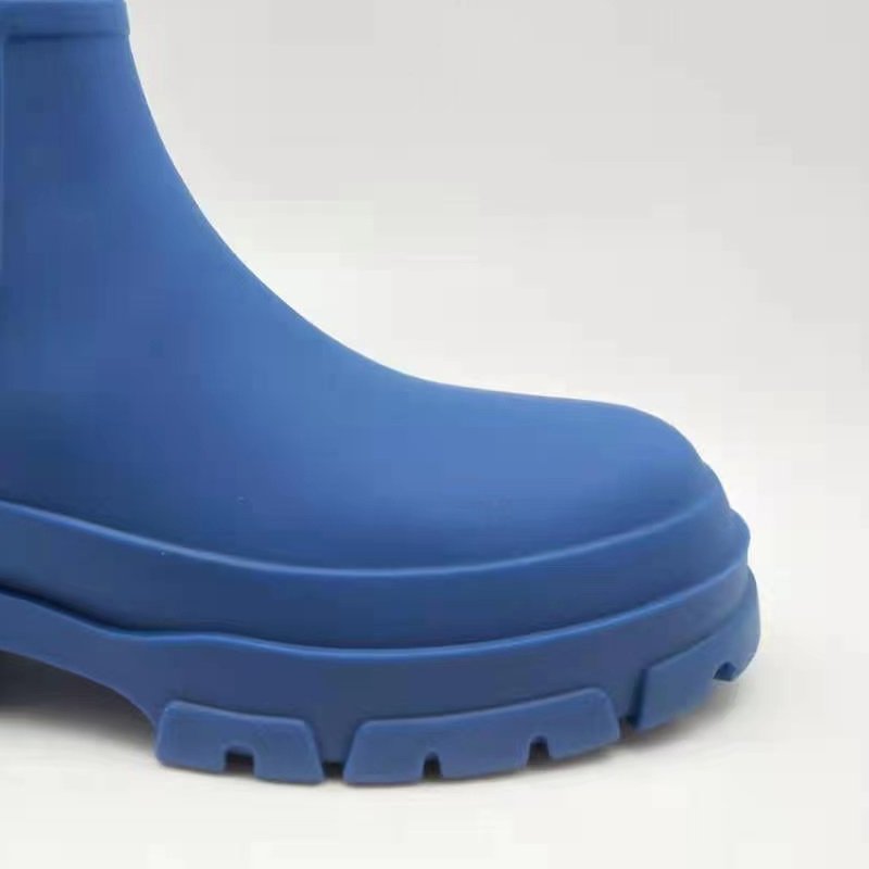 Short Safety Ladies Chelsea Anti-slip Gum Boot PVC Waterproof Outdoor Garden Rain Boots