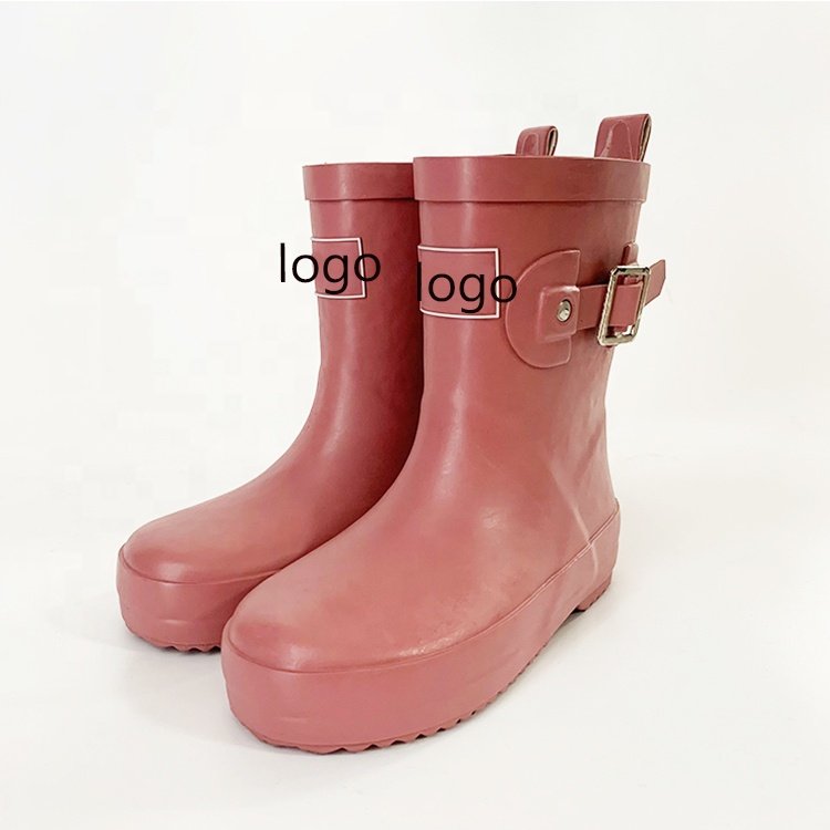 Wholesale Factory Price Children Waterproof Rain Boots Custom Rainboots Anti slip Rain Shoes Cover For Kids