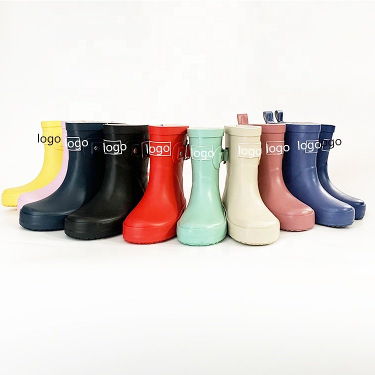 Wholesale Factory Price Children Waterproof Rain Boots Custom Rainboots Anti slip Rain Shoes Cover For Kids