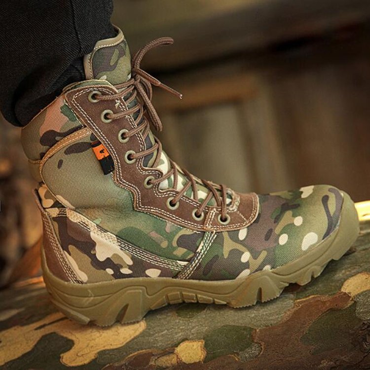 Men Black Desert Boots Botas Brown Tactical Boot Safety shoes Puncture Proof Tactical Boots