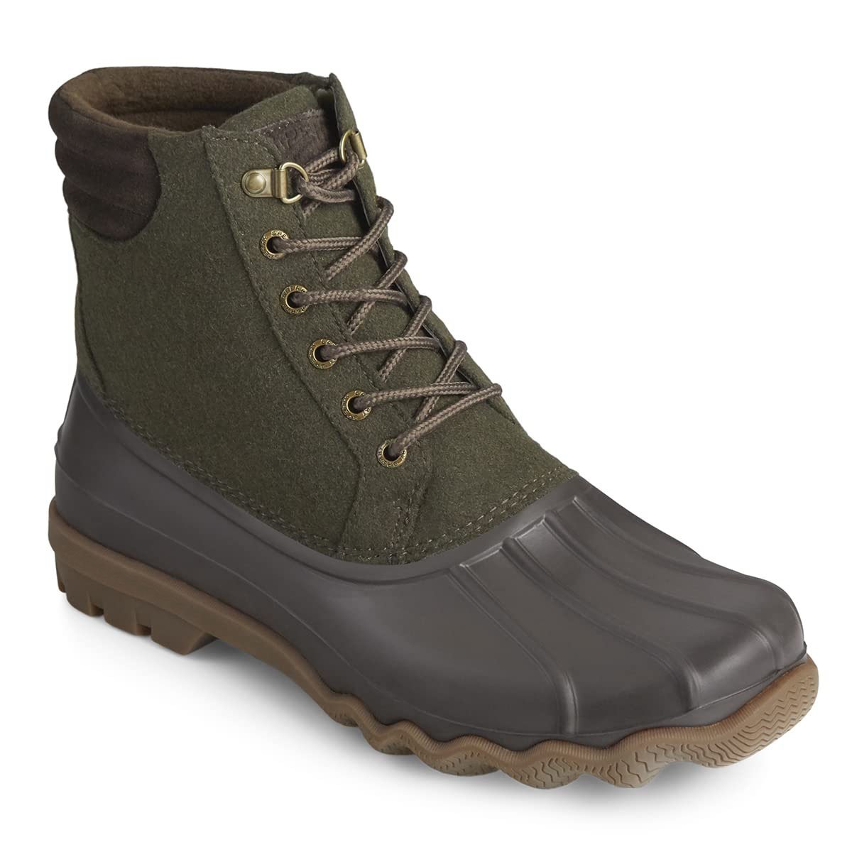 Customize Various Designs Comfortable Outdoor Genuine Leather Warm Breathable Waterproof Slip-On Rain Boots for Man