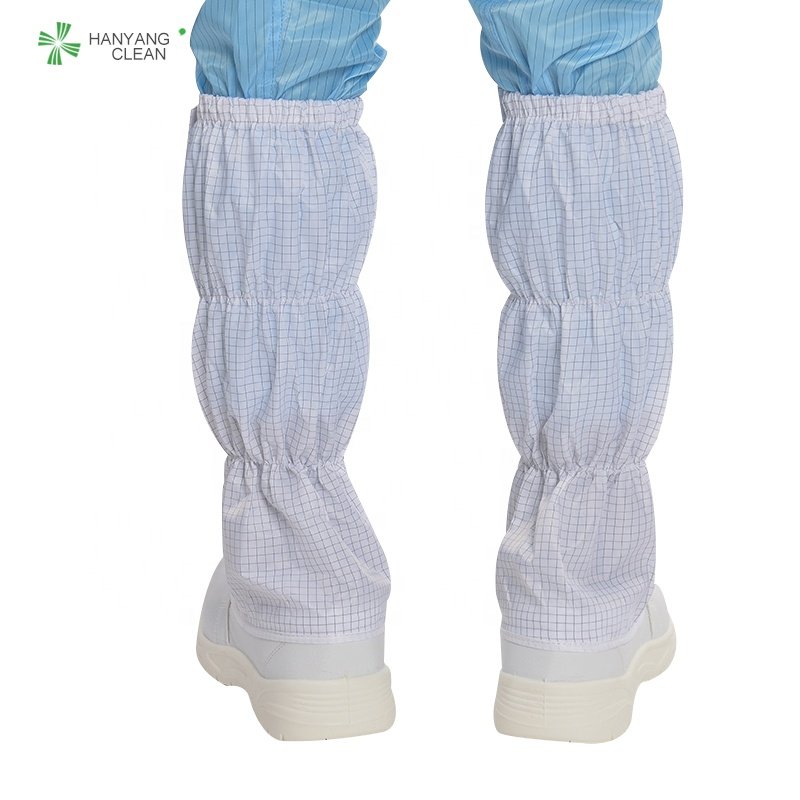 H-3535 PU sole esd antistatic dust proof shoes steel toe working safety boots