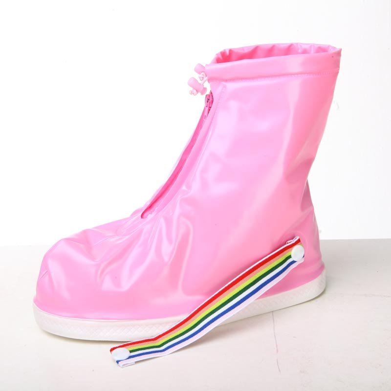 Multi Colors Thicken Sole PVC Motorcycle Shoes Boots Covers for Rainy and Snowy