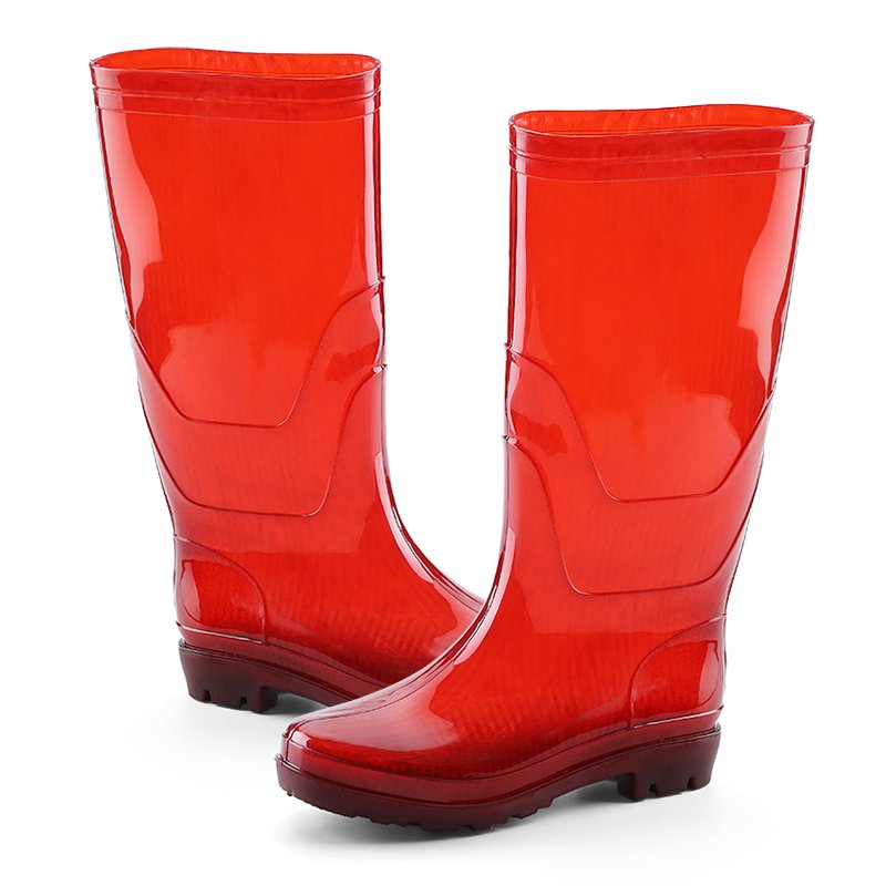Wholesale Soft Texture Tall Cheap Waterproof Plastic Men Rain Gumboots PVC Boot for Rice