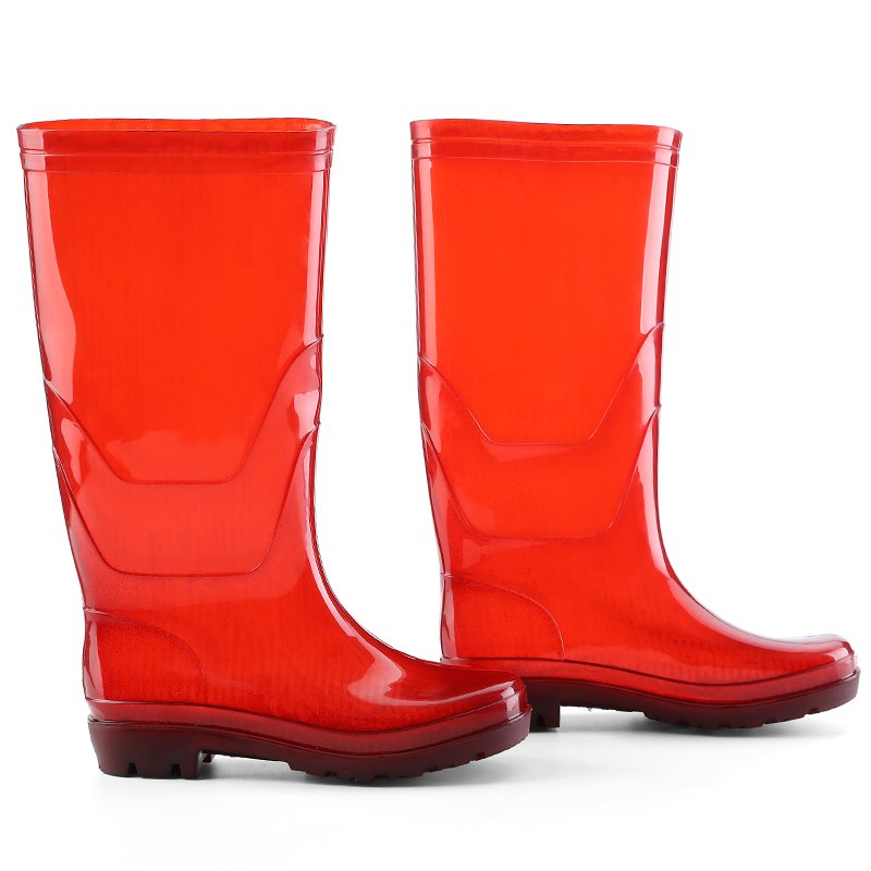 Wholesale Soft Texture Tall Cheap Waterproof Plastic Men Rain Gumboots PVC Boot for Rice