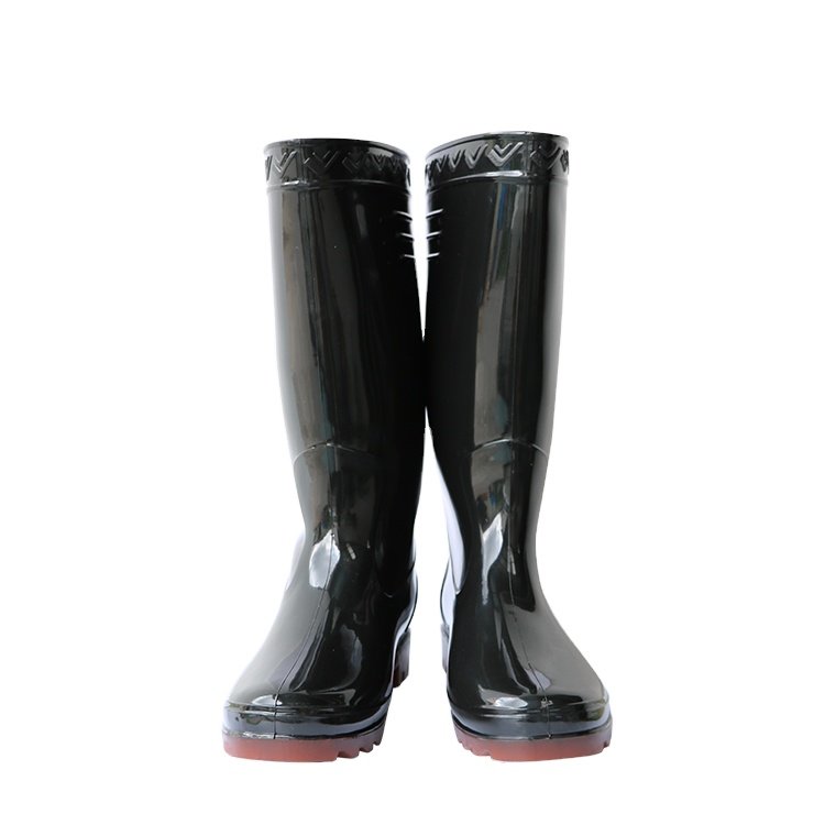 Cheap Wellies Safety Gumboots Jelly Shoes Rubber Rainboots PVC Long Rain Boots