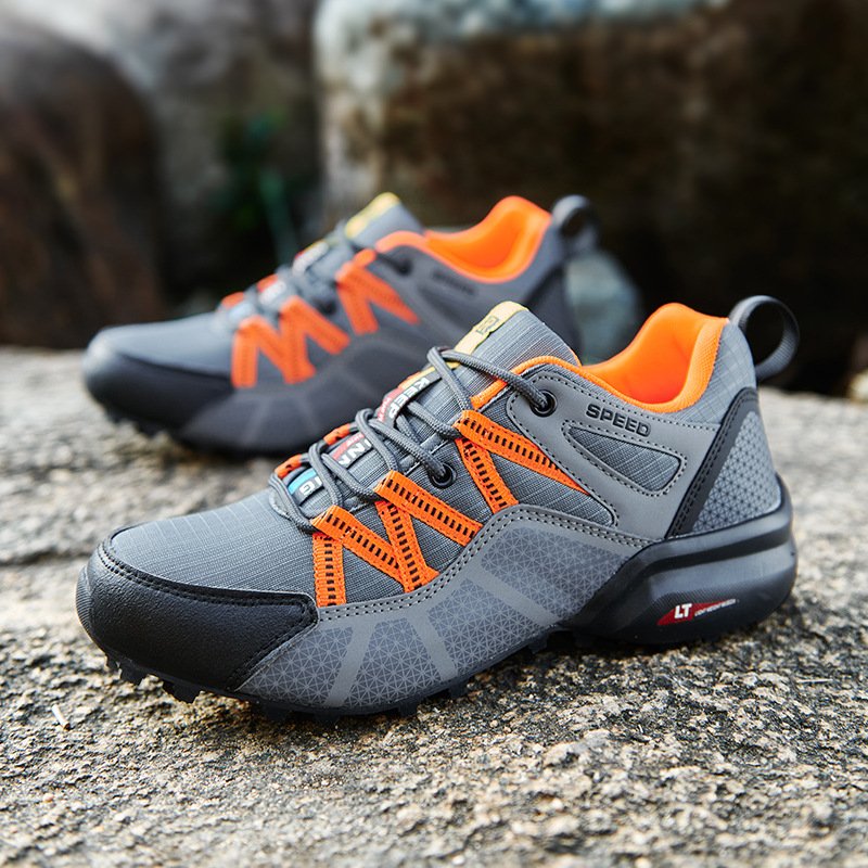 Hiking Shoes Summer Autumn Outdoor Warm Non Slip Fashion Casual Shoes Men Outdoor Work Ankle Boot Jogging Trekking Sneakers