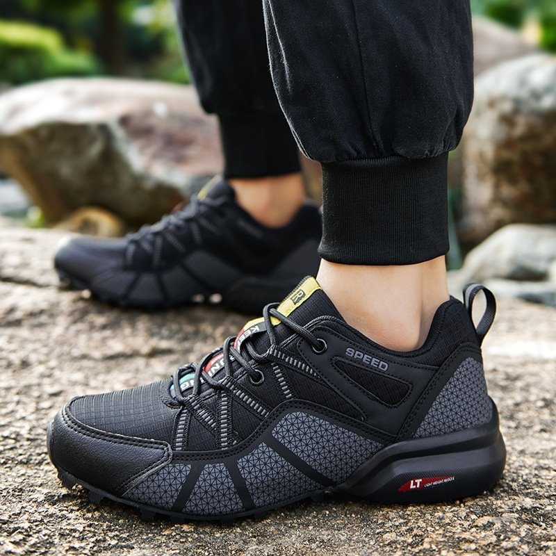 Hiking Shoes Summer Autumn Outdoor Warm Non Slip Fashion Casual Shoes Men Outdoor Work Ankle Boot Jogging Trekking Sneakers