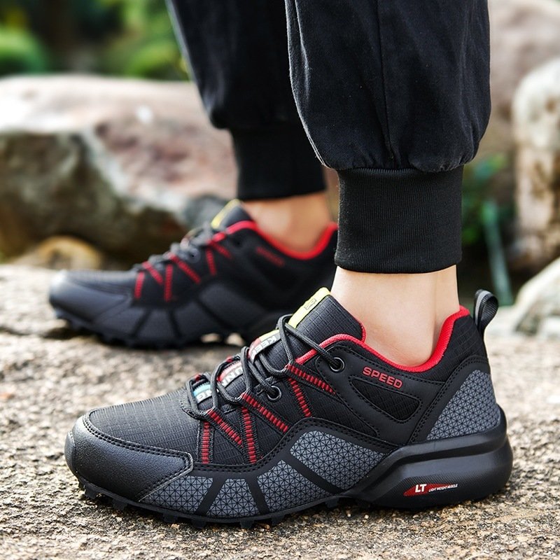 Hiking Shoes Summer Autumn Outdoor Warm Non Slip Fashion Casual Shoes Men Outdoor Work Ankle Boot Jogging Trekking Sneakers