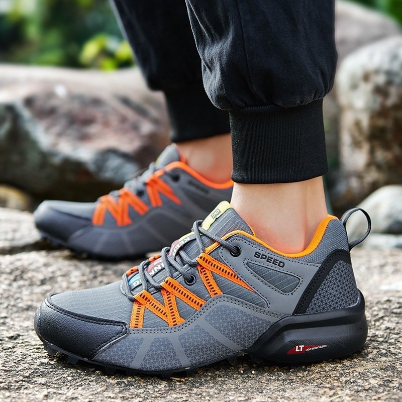Hiking Shoes Summer Autumn Outdoor Warm Non Slip Fashion Casual Shoes Men Outdoor Work Ankle Boot Jogging Trekking Sneakers