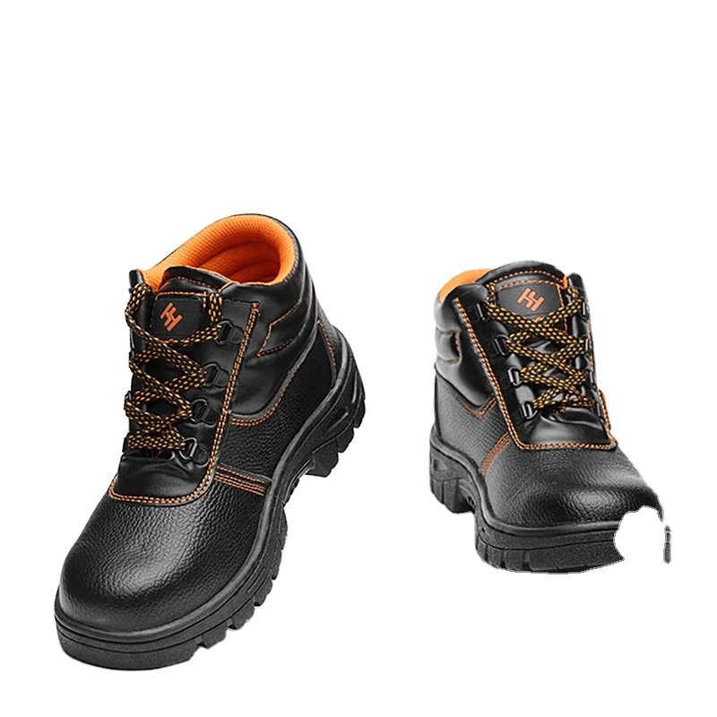 2024 Yingyuan new Nti-Piercing Wear-Resistant Breathable Rubber Safety Boots Shoes With Steel Toe