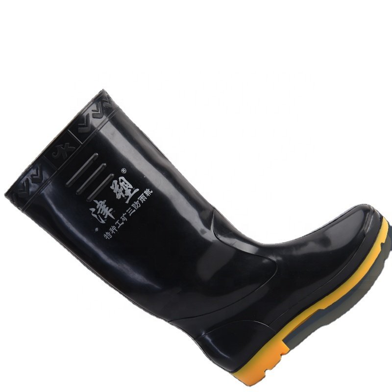 Cheapest Wholesale Plastic Rubber Waterproof Arable Farmer shoes Men Rain Boots
