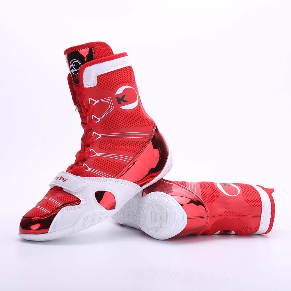 Custom made professional manufacturers pakistan gym boxing shoes boots