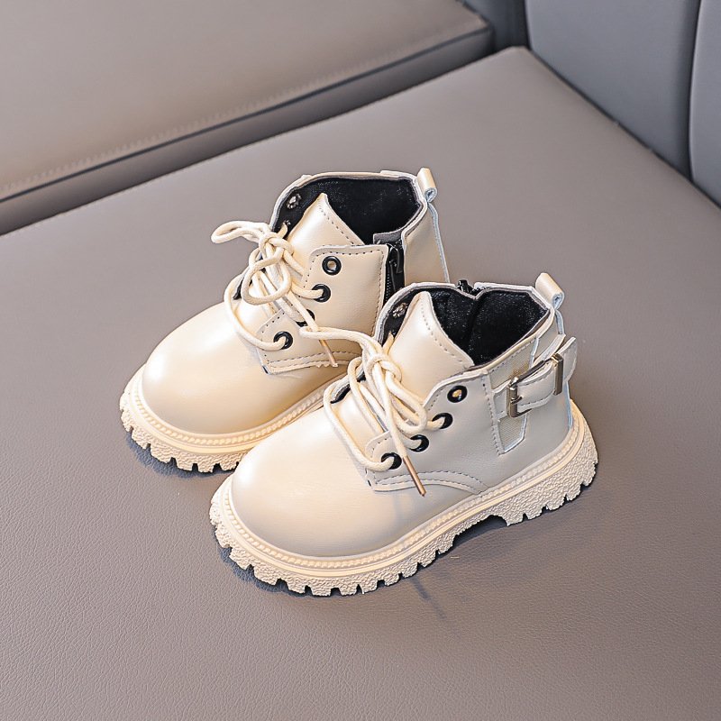 Men's tooling boots outdoor snow boots warm high-top casual shoes
