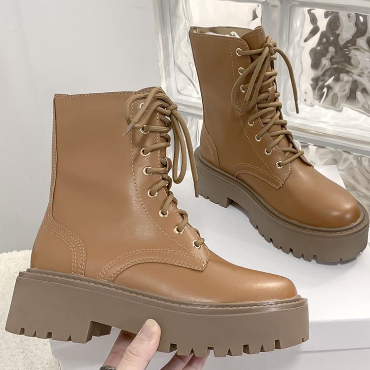 Fashionable High Quality short boot genuine leather boots boots rubber designer