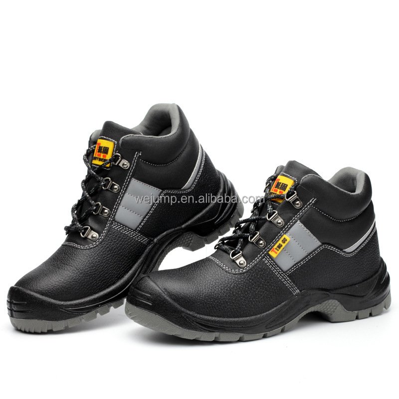 Wejump CE Cowhide Steel Toe S3 Safety Shoes For Workers Safety Boots Wholesale Man Woman industrial Safety Shoes