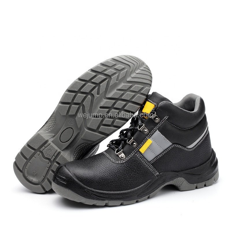 Wejump CE Cowhide Steel Toe S3 Safety Shoes For Workers Safety Boots Wholesale Man Woman industrial Safety Shoes