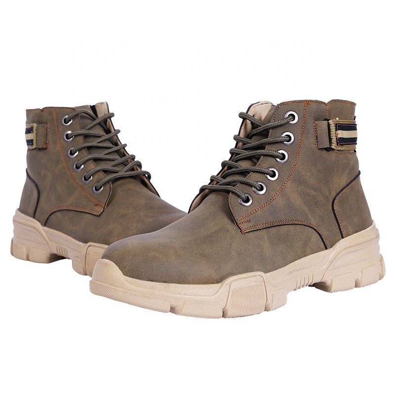 Fashion Leather Snow Shoes Chelsea Boots Waterproof Breathable Cowboy Boots For Men