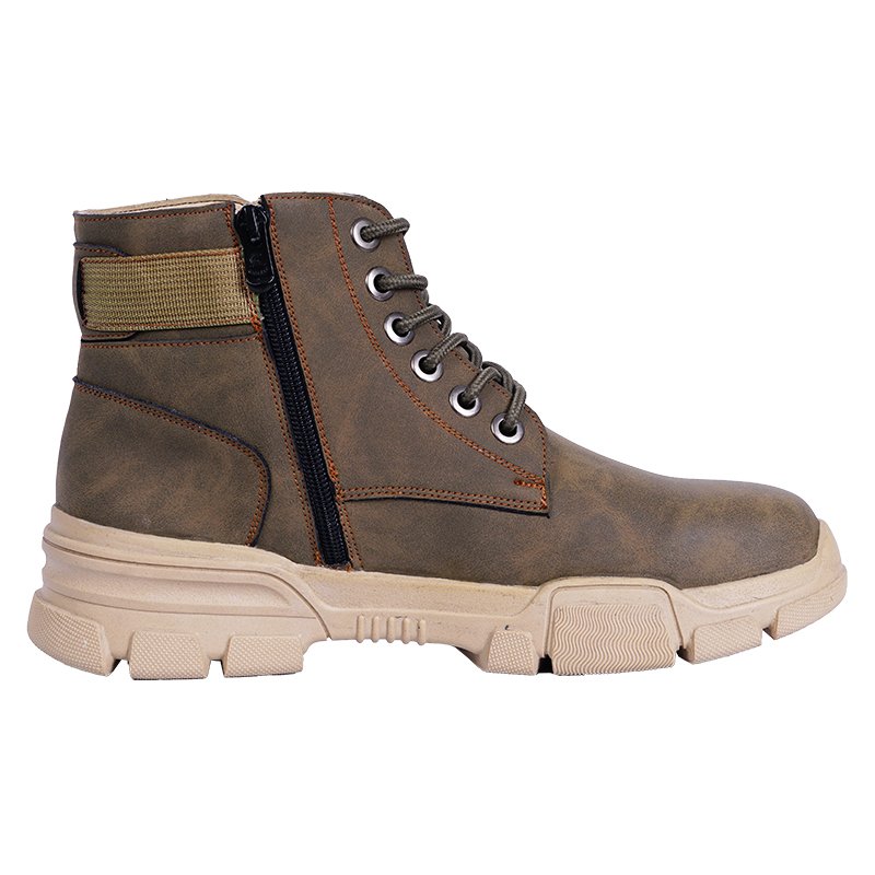 Fashion Leather Snow Shoes Chelsea Boots Waterproof Breathable Cowboy Boots For Men