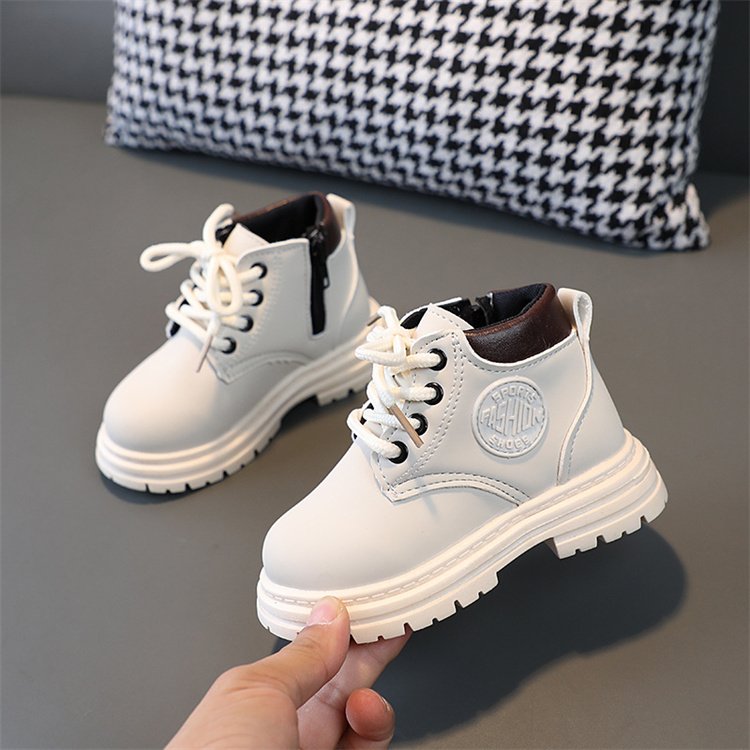 toddler boots waterproof ankle side zipper kids boots girls