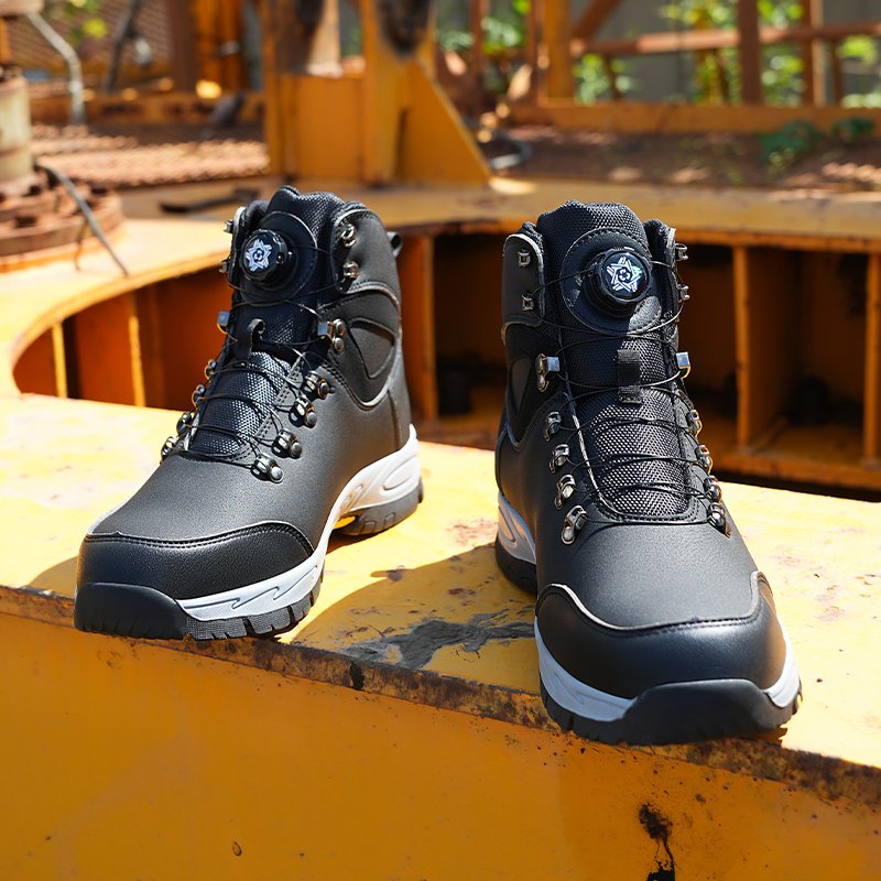 AMAWEI safety shoes indestructible Steel Toe boots Industrial Safety Work Boots D827