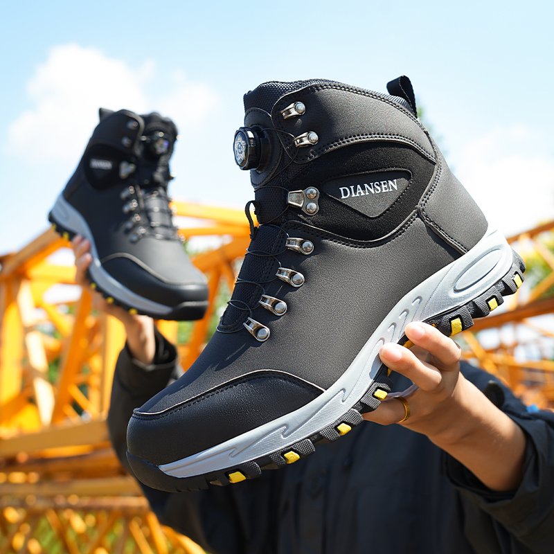 AMAWEI safety shoes indestructible Steel Toe boots Industrial Safety Work Boots D827