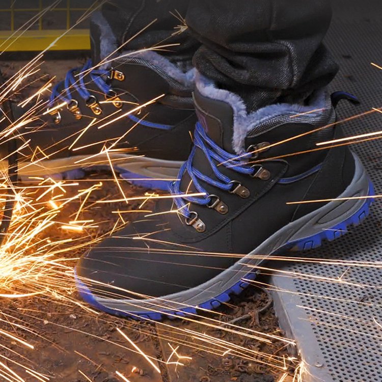 Custom Outdoor Hiking Comfortable Waterproof Safety Shoes Combat Black Boots For Men