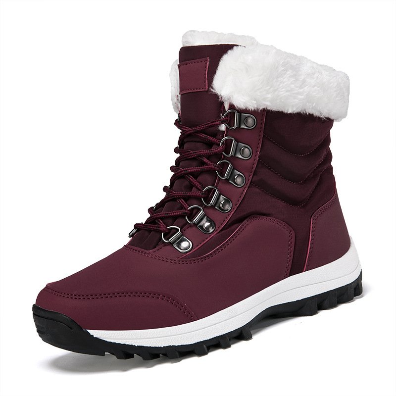 Fashion Casual Winter Ankle Boots Winter Warm Snow Boots Winter Shoes Rubber K501 A3 Custom Logo Newest Design Ladies for Women