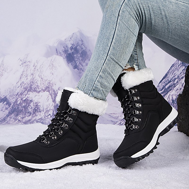 Fashion Casual Winter Ankle Boots Winter Warm Snow Boots Winter Shoes Rubber K501 A3 Custom Logo Newest Design Ladies for Women
