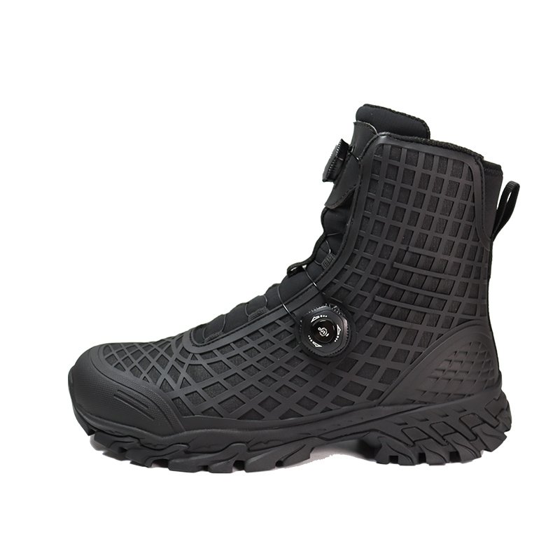 New Trend 3D Injection KPU Rubber Tactical Boots for Men Durable Hiking Boots Breathable Comfortable Outdoor Climbing Boots